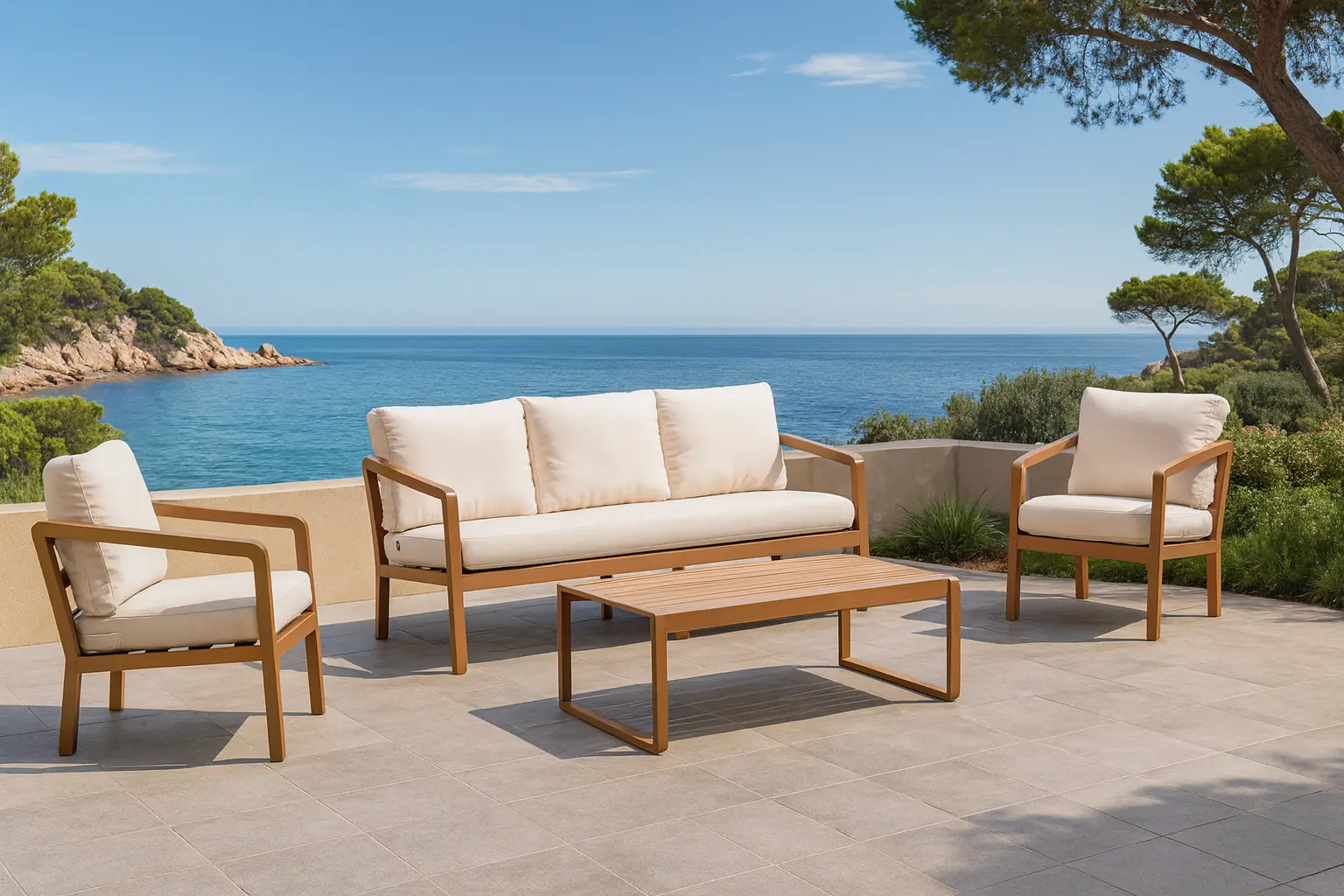 PORTOFINO 3-Seater Garden Sofa