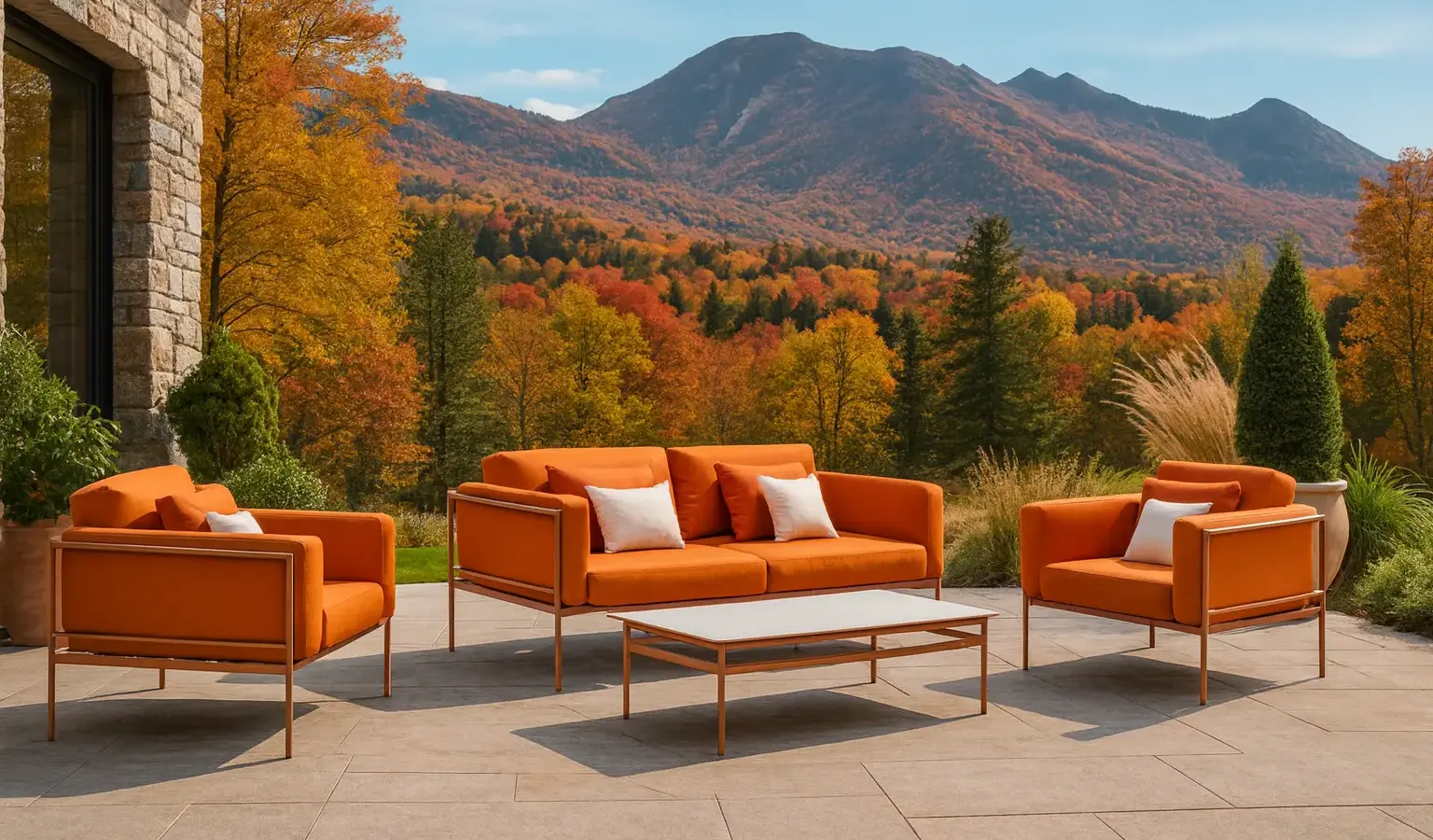 ANDROS Outdoor Sofa Set