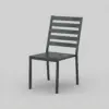 Graciela Aluminium Armless Chair