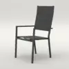 Lion 3 aluminium and textilene chair