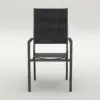 Lion 3 aluminium and textilene chair