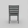 Graciela Aluminium Armless Chair