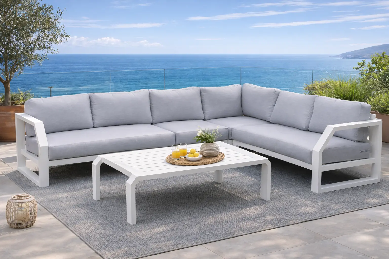 Zafiro-28 Garden Corner Set