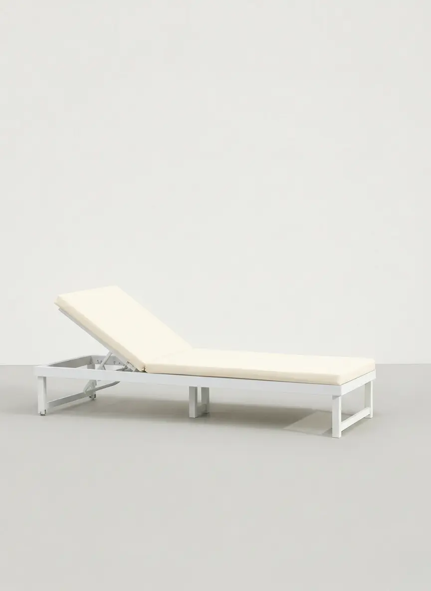 Tumbona para hostelería con ruedas Nilo