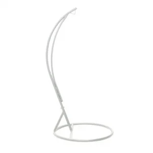 White hanging chair base
