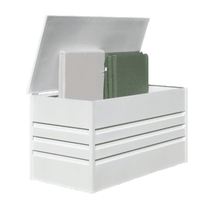 aluminium outdoor storage box