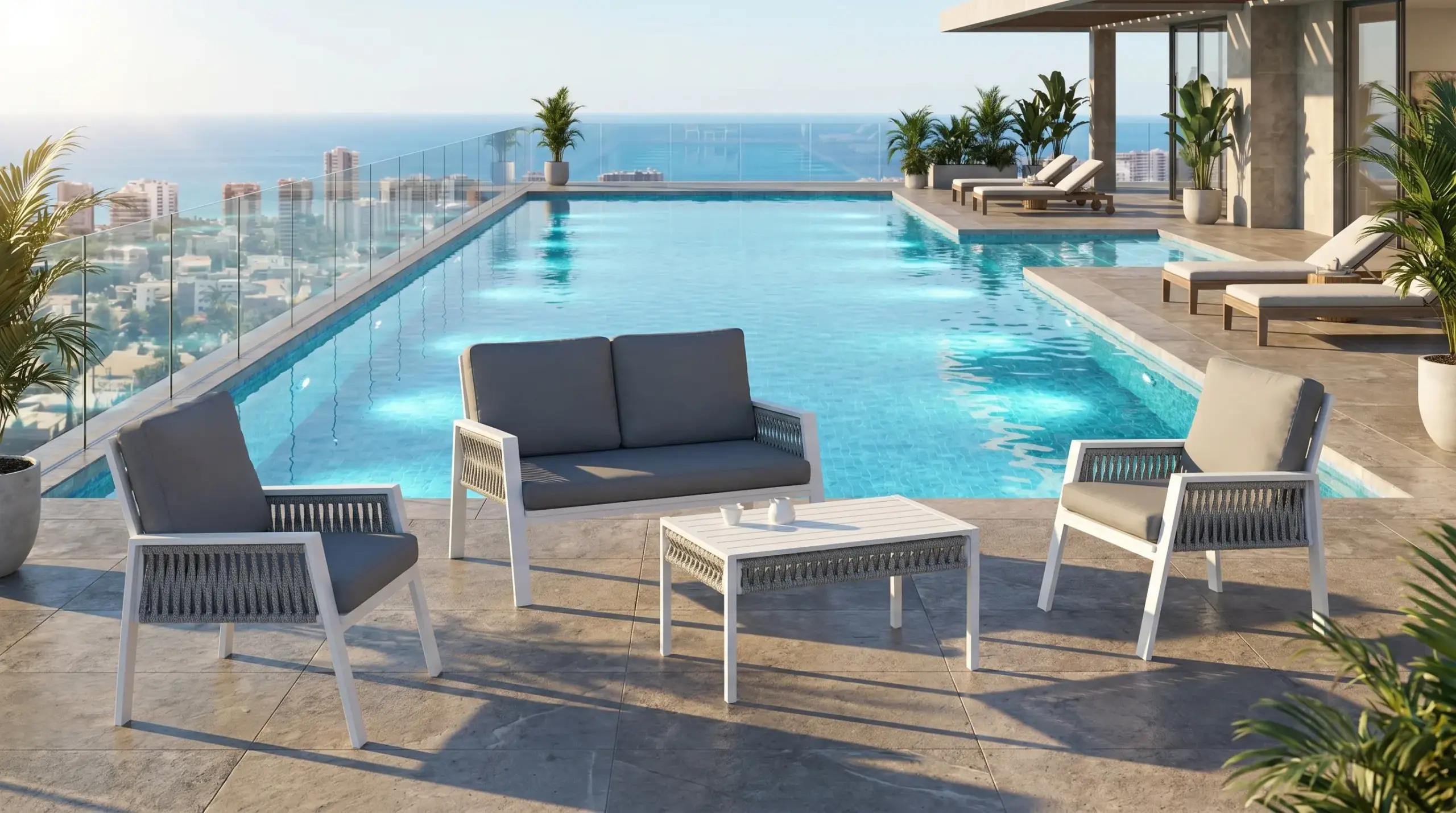 4-Seater Garden Set Aldara-7