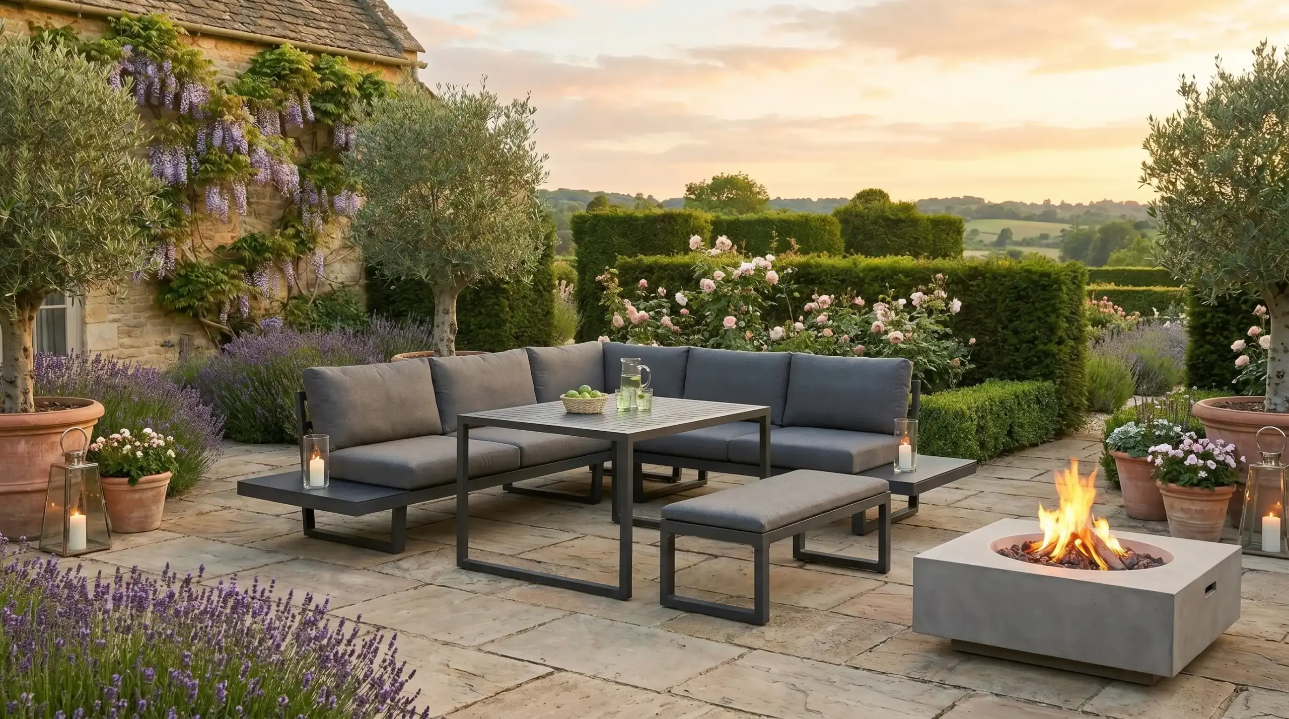 Loira-30 Garden Corner Set