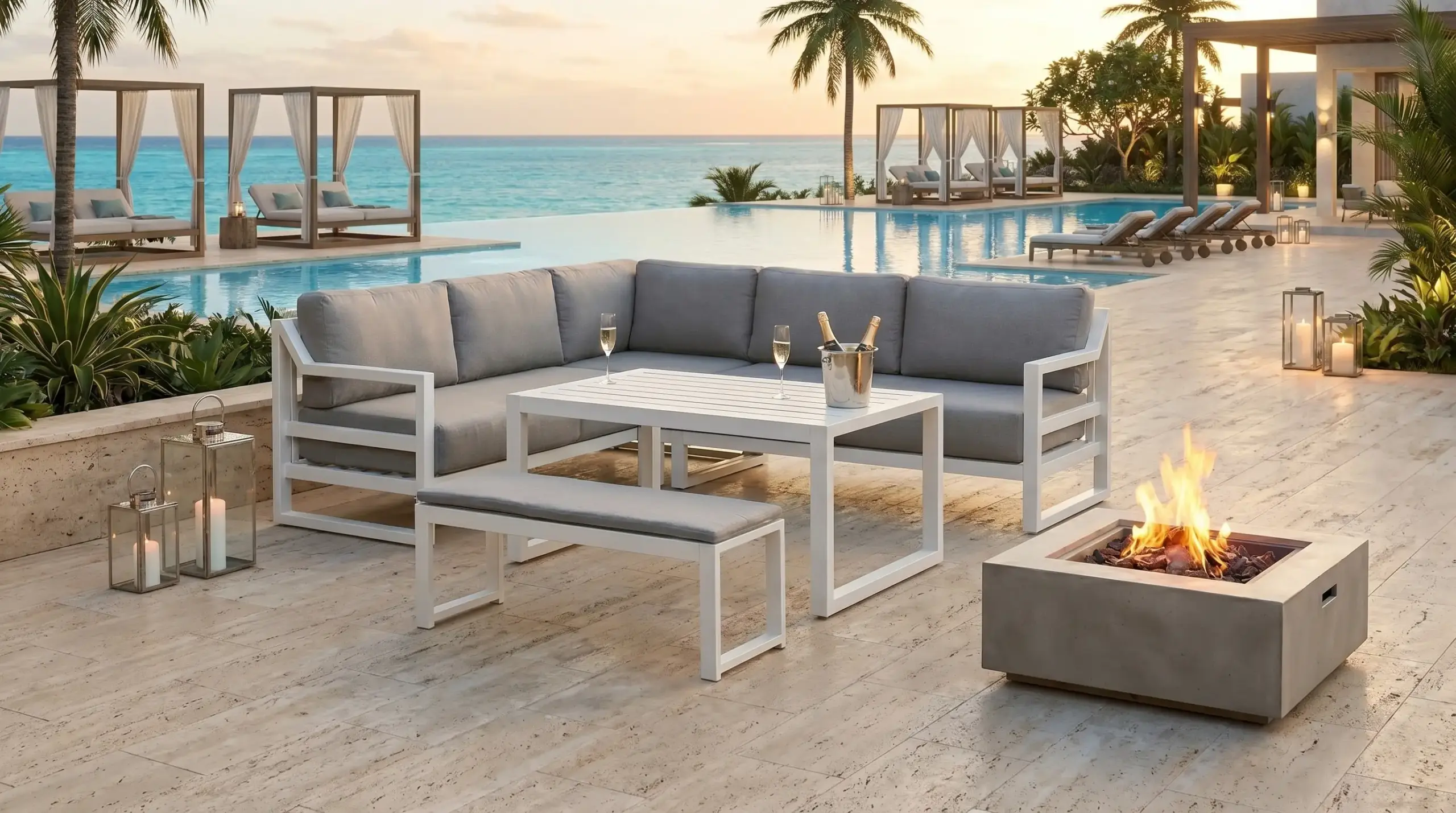 Dublian-30 Garden Corner Set