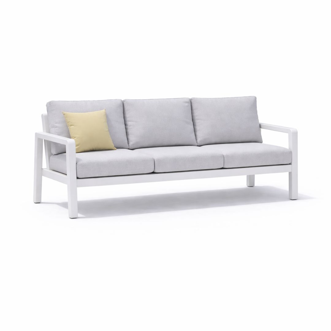CARMEL 3-Seater Aluminium Sofa