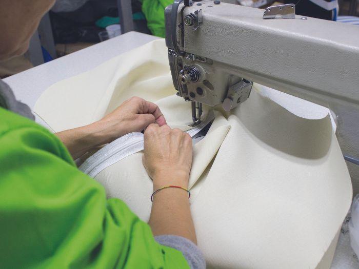 Terrace cushion manufacturing