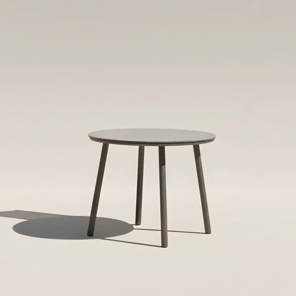 Mundra 100 round aluminum outdoor table