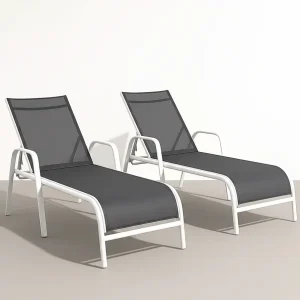 Lote de tumbonas HORLEN 2 uds