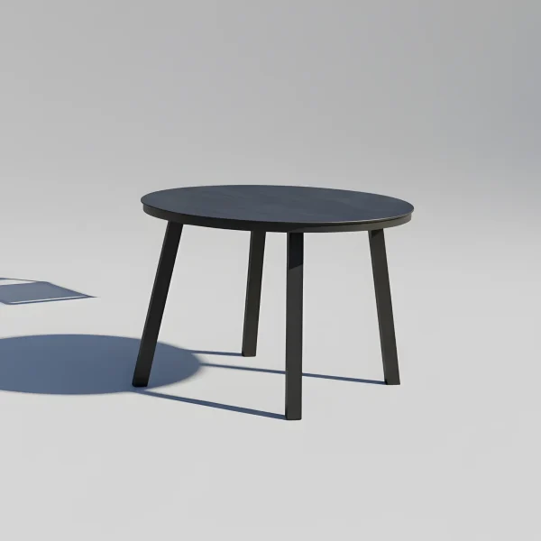 Mesa redonda de aluminio California 100