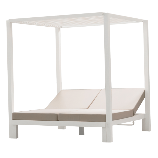 Balinese Bed with Slatted Roof Oxaca-80