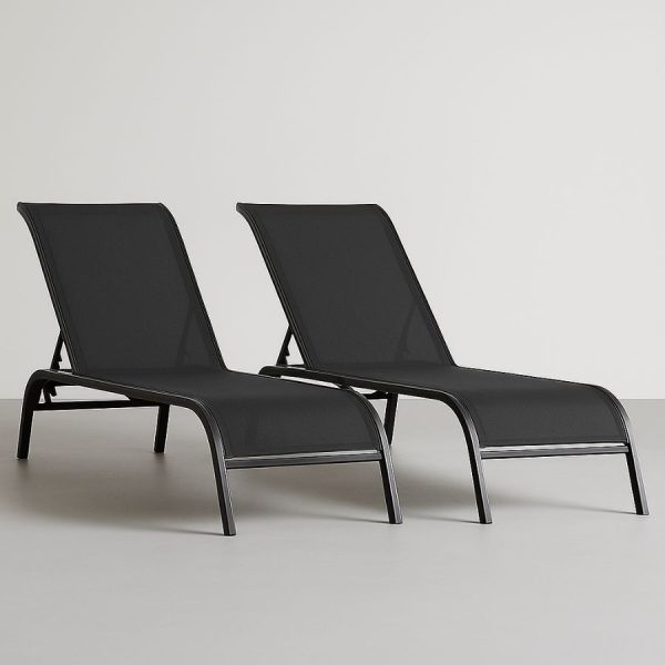 Pack de 2 tumbonas BRESCIA