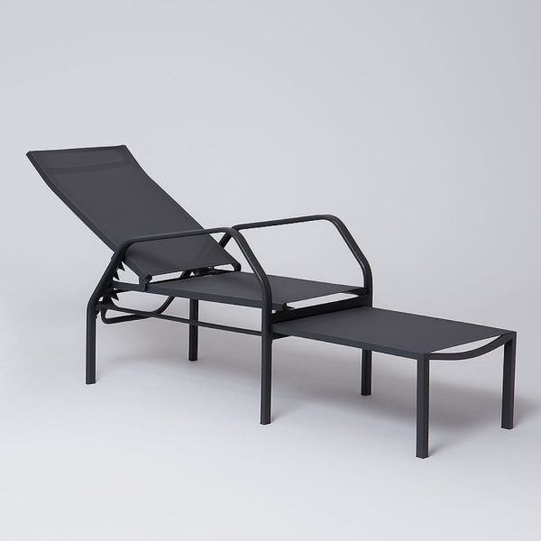 Siena Folding Aluminum Sun Lounger