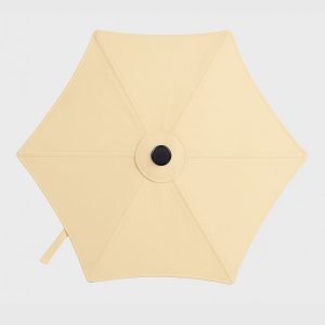 Hexagonal parasol replacement canopy 3 metres