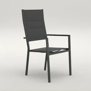 Silla de exterior de aluminio Janeiro 3