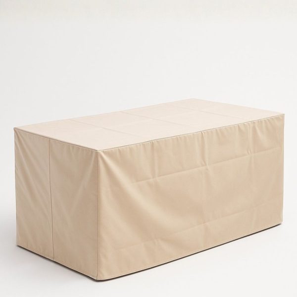 Rectangular outdoor table cover