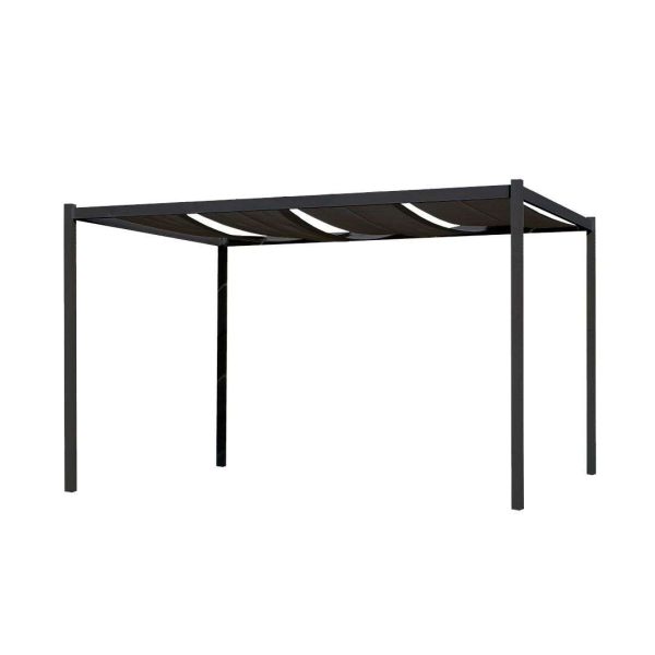 pergola de aluminio para jardin venecia