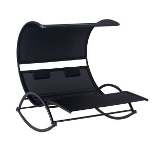 textilene replacement double garden rocking lounger