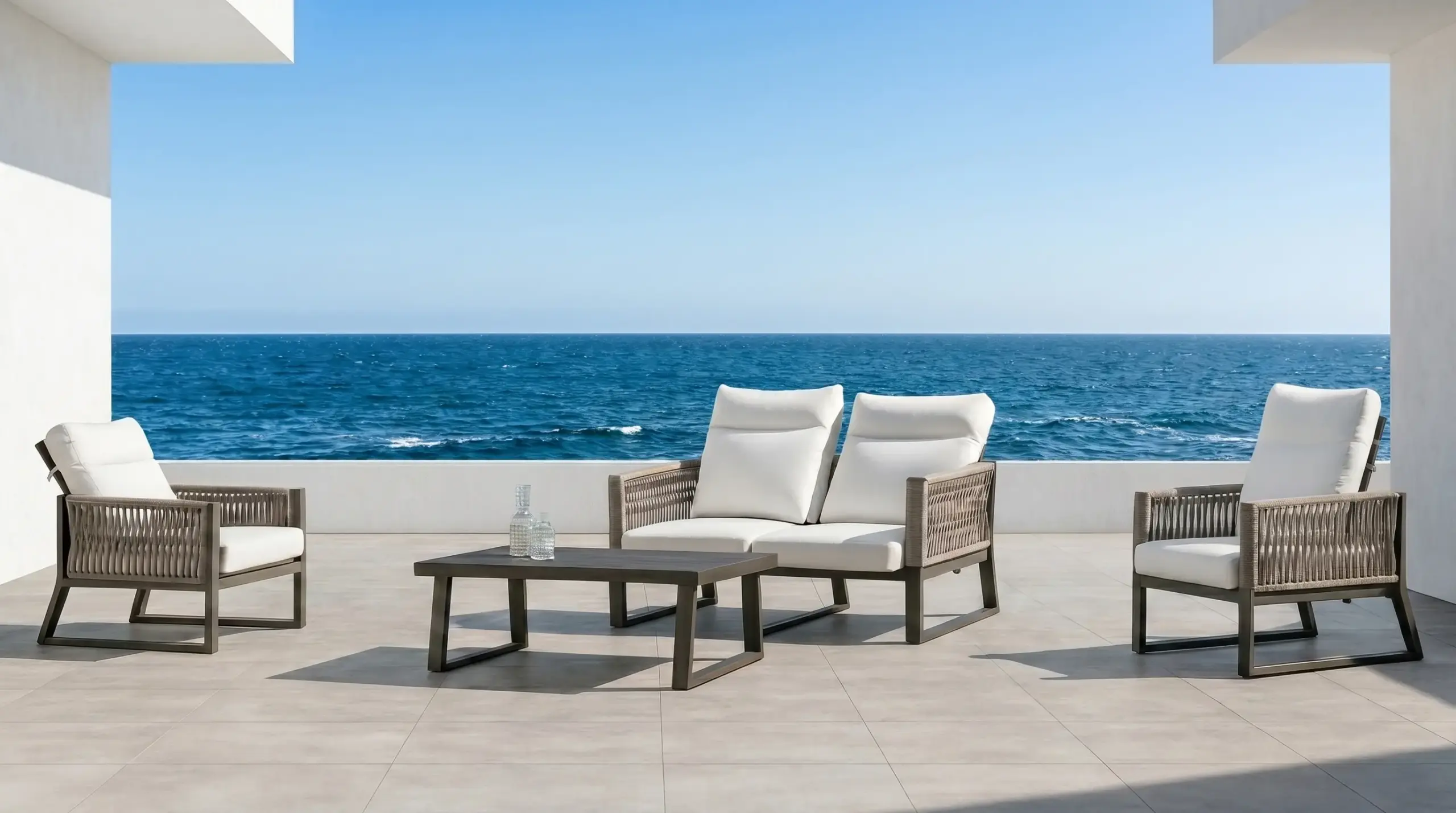 Bolonia 850 Reclining Rope Garden Set