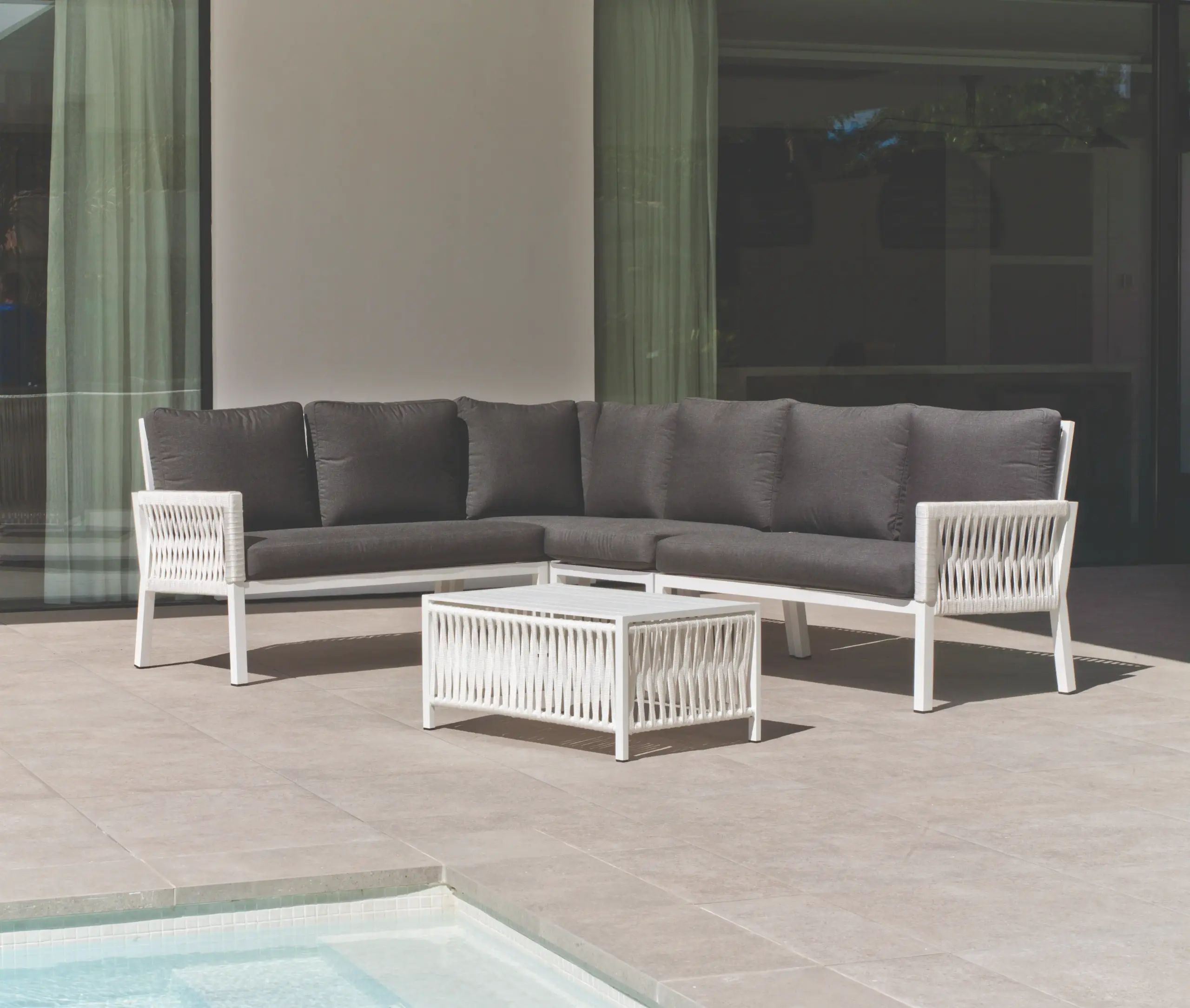 Havana-30 Garden Corner Sofa Set