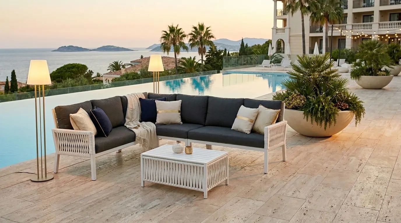 Havana-30 Garden Corner Sofa Set