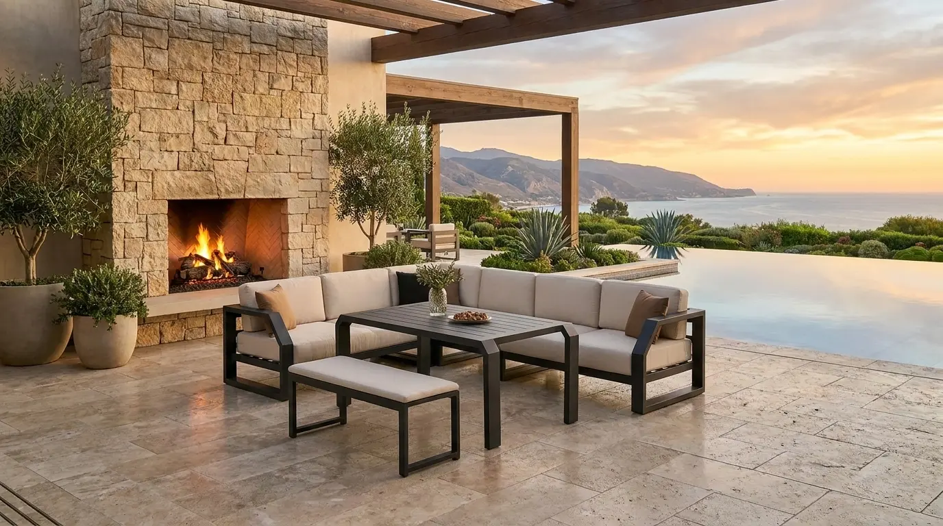 Zafiro-30 Garden Corner Set