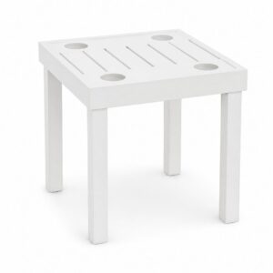 Caterina-45 side table with cup holders