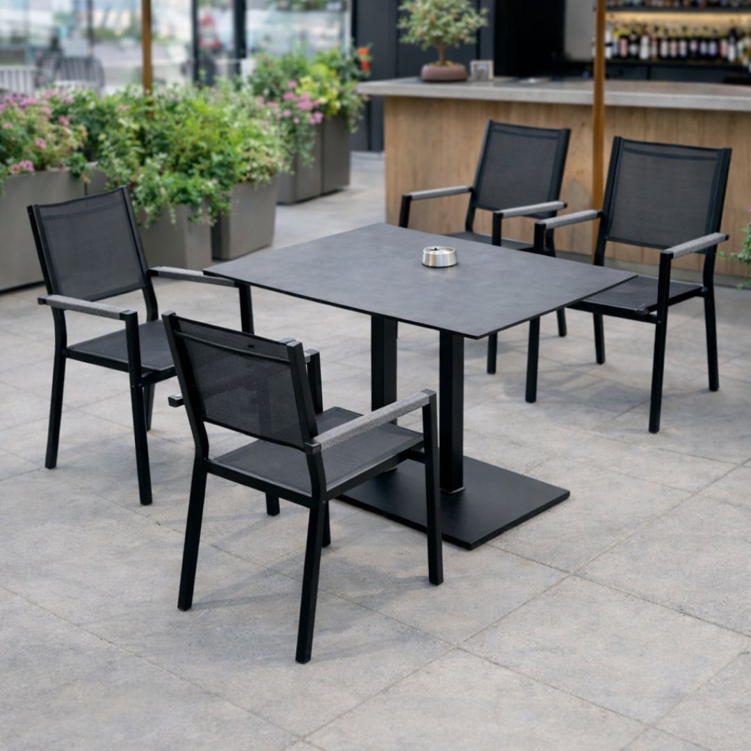 BRISTOL / MOASIS 130x80 Table and Chairs Set