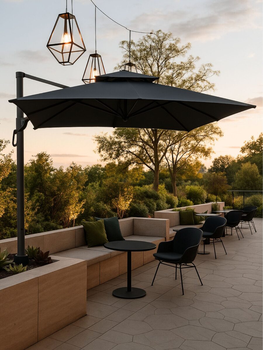 Customised Hospitality Parasols